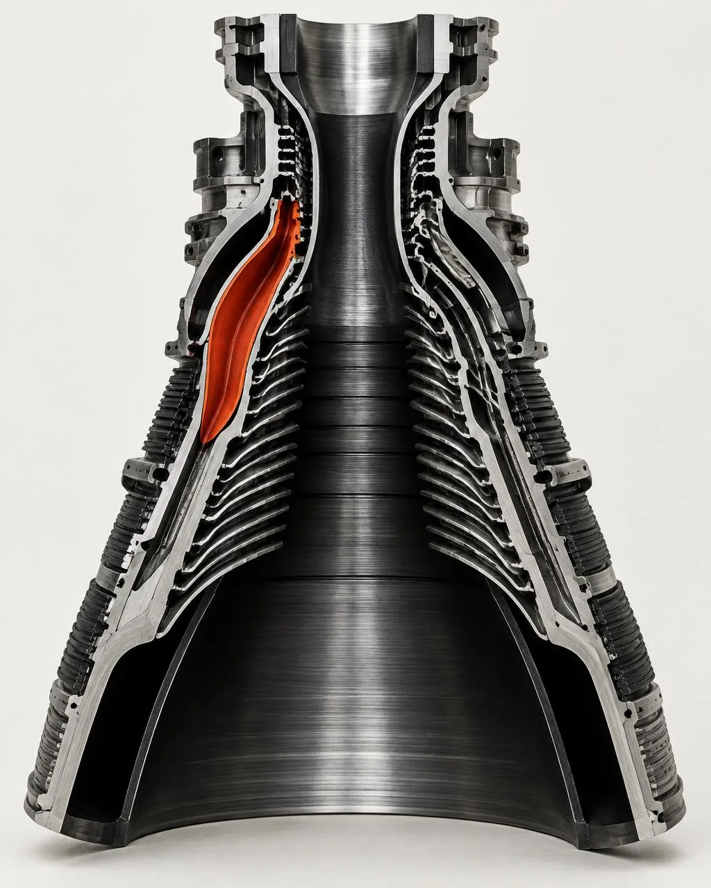Global58 manufacturing conceptual illustration, not Agnikul Cosmos documentary imagery